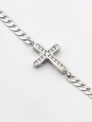 Italian Fremada Chain Yellow Stone Pendant